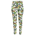Watercolor Panda Bear Pattern Print High-Waisted Pocket Leggings