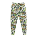 Watercolor Panda Bear Pattern Print Jogger Pants