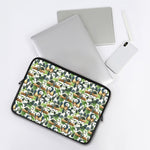 Watercolor Panda Bear Pattern Print Laptop Sleeve