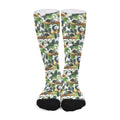 Watercolor Panda Bear Pattern Print Long Socks