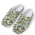 Watercolor Panda Bear Pattern Print Mesh Casual Shoes