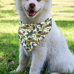 Watercolor Panda Bear Pattern Print Over The Collar Dog Bandana
