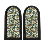 Watercolor Panda Bear Pattern Print Skillet Handle Cover