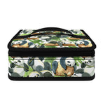 Watercolor Panda Bear Pattern Print Small Lunch Bag