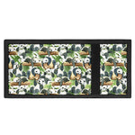 Watercolor Panda Bear Pattern Print Trifold Wallet