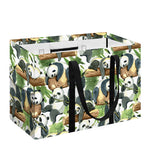 Watercolor Panda Bear Pattern Print Utility Tote Bag