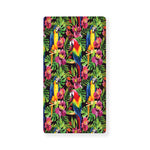 Watercolor Parrot Pattern Print Baby Crib Sheet