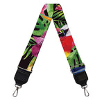 Watercolor Parrot Pattern Print Bag Strap