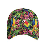 Watercolor Parrot Pattern Print Baseball Cap