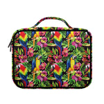 Watercolor Parrot Pattern Print Briefcase Bible Bag