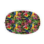 Watercolor Parrot Pattern Print Car Side Mirror Covers