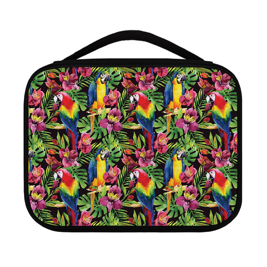 Watercolor Parrot Pattern Print Classic Bible Case