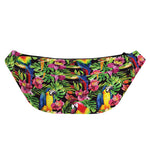 Watercolor Parrot Pattern Print Fanny Pack