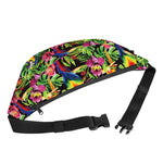 Watercolor Parrot Pattern Print Fanny Pack