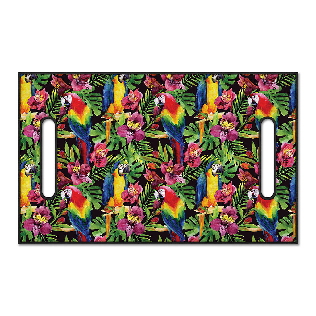 Watercolor Parrot Pattern Print Golf Cart Seat Cover