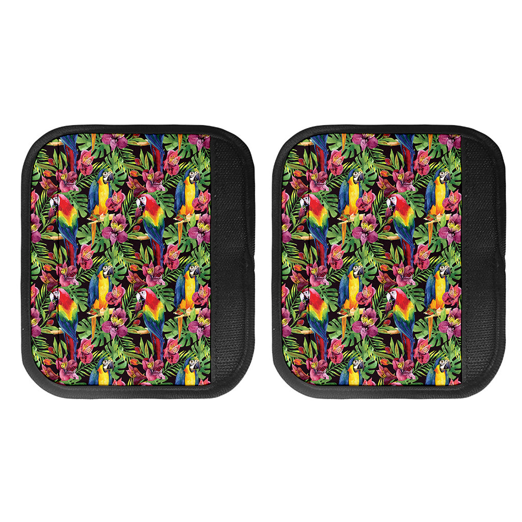 Watercolor Parrot Pattern Print Handle Covers