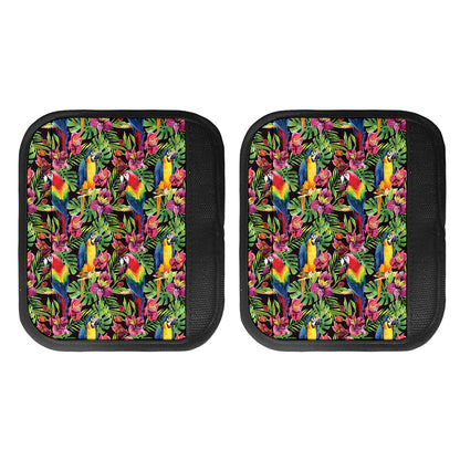 Watercolor Parrot Pattern Print Handle Covers