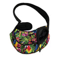 Watercolor Parrot Pattern Print Pet Sling Carrier