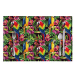 Watercolor Parrot Pattern Print Placemat