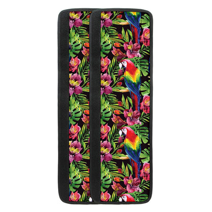 Watercolor Parrot Pattern Print Refrigerator Handle Covers