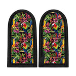 Watercolor Parrot Pattern Print Skillet Handle Cover