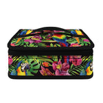 Watercolor Parrot Pattern Print Small Lunch Bag