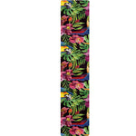 Watercolor Parrot Pattern Print Table Runner