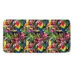 Watercolor Parrot Pattern Print Towel