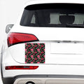 Watercolor Peony Pattern Print Car Sticker