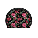 Watercolor Peony Pattern Print Coin Purse