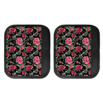 Watercolor Peony Pattern Print Handle Covers