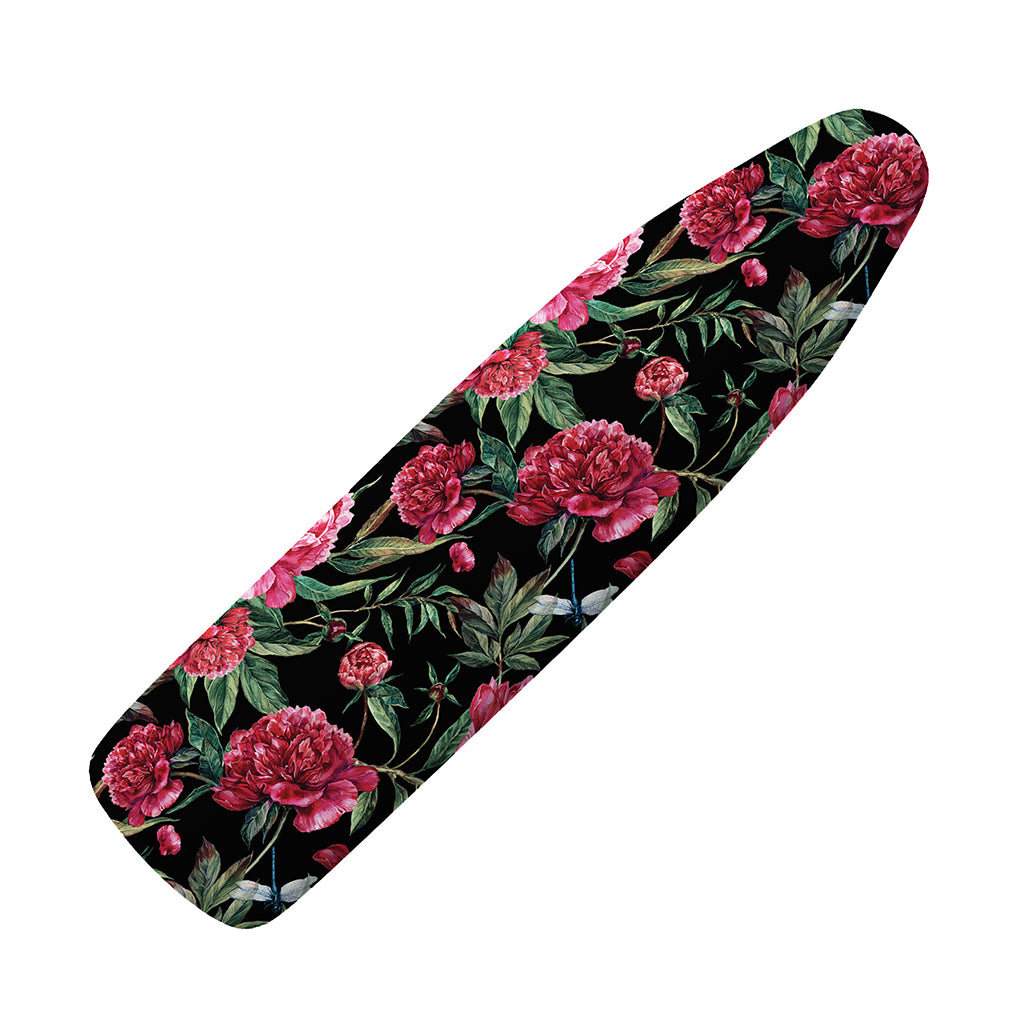 Watercolor Peony Pattern Print Ironing Board Cover