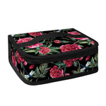 Watercolor Peony Pattern Print Small Lunch Bag