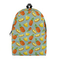 Watercolor Pineapple Pattern Print School Backpack