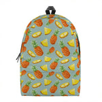 Watercolor Pineapple Pattern Print Backpack