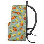 Watercolor Pineapple Pattern Print Backpack