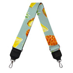 Watercolor Pineapple Pattern Print Bag Strap
