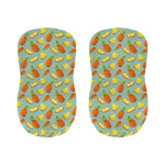 Watercolor Pineapple Pattern Print Bar Stool Covers