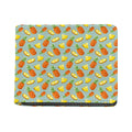 Watercolor Pineapple Pattern Print Bifold Wallet