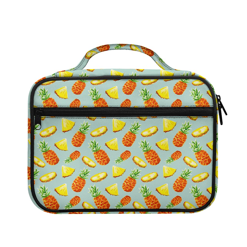 Watercolor Pineapple Pattern Print Briefcase Bible Bag