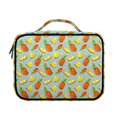 Watercolor Pineapple Pattern Print Briefcase Bible Bag