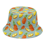 Watercolor Pineapple Pattern Print Bucket Hat