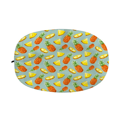 Watercolor Pineapple Pattern Print Car Side Mirror Covers