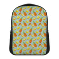 Watercolor Pineapple Pattern Print Casual Backpack
