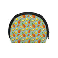 Watercolor Pineapple Pattern Print Coin Purse