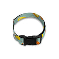 Watercolor Pineapple Pattern Print Dog Collar