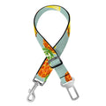 Watercolor Pineapple Pattern Print Dog Seat Belt