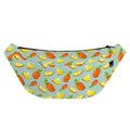 Watercolor Pineapple Pattern Print Fanny Pack