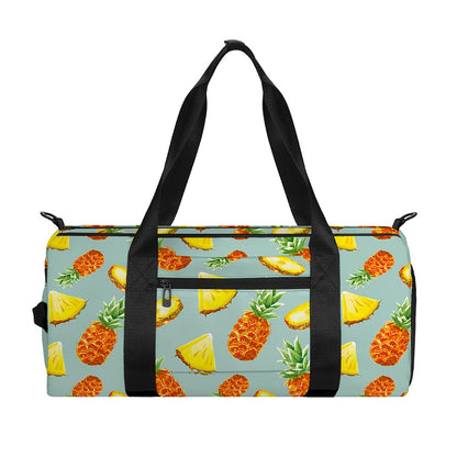Watercolor Pineapple Pattern Print Gym Bag