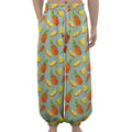 Watercolor Pineapple Pattern Print Lantern Pants